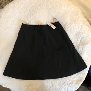 JCrew fluted mini skirt